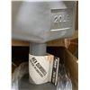 Image 2 : Set of 2 20-Pound Hex Dumbbells in Gray Finish