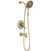 Image 1 : Delta T17435-CZ-1 17 Series Tub and Shower Trim Kit with H2Okinetic