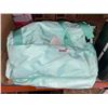 Image 2 : Gym Bag For Women With Straps And Aqua Color Finish