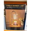 Image 2 : Candle Warmer Lamp with Crystal Shade and Wooden Base