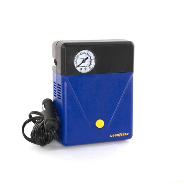Goodyear Portable Air Compressor With Pressure Gauge