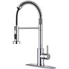 Image 1 : VIGO VG02001CHS Chrome Kitchen Faucet with Sprayer
