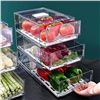 Image 1 : Fridge Organizer with Stackable Design