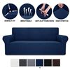 Image 1 : YEMYHOM Stretch Furniture Cover for Sofa with 6 Cushion Covers