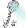 Image 1 : Cobbe Filtered Shower Head Stainless Steel Handheld Model