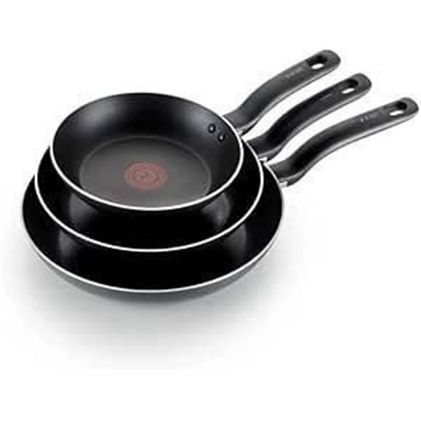 Set of 3 Tefal Non-Stick Frying Pans with Thermo-Spot Technology
