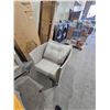 Image 2 : GRENADA 4pc Textilene Sofa Set with tan cushions & Glass Table Tip