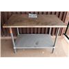 Image 1 : Advance Tabco ELAG-304 Stainless Work Table w/ Undershelf 48" x 30" x 36"H