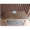 Image 2 : Advance Tabco ELAG-304 Stainless Work Table w/ Undershelf 48" x 30" x 36"H