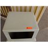 Image 2 : Continental Waste Receptacle w/ Hinged Lid & 2-Way Openings 20" x 17" x 43"H