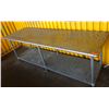Image 1 : Metal Work Table w/ Undershelf 96" x 30" x 35"H
