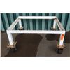 Image 1 : Metal Frame Dolly on Wheels 28" x 22" x 14"H