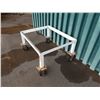 Image 2 : Metal Frame Dolly on Wheels 28" x 22" x 14"H
