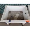 Image 2 : Rectangular Beverage Tub on Wheels  30" x 24" x 26"H