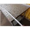 Image 8 : Metal Work Table w/ Backsplash & Undershelf 72" x 30" x 35"H