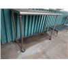 Image 2 : Metal Work Table w/ Undershelf on Wheels 50" x 24" x 39"H