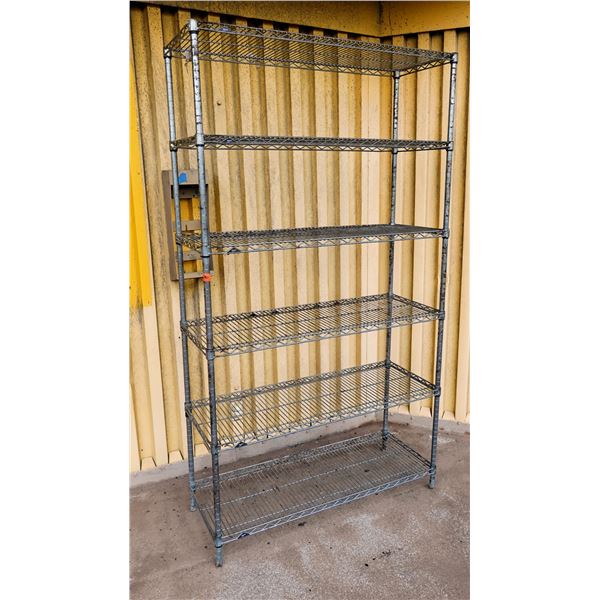 Metro Adjustable Metal Shelving Unit 48" x 18" x 85"H