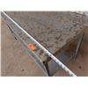 Image 9 : Sani Safe Metal Work Table w/ Backsplash & Undershelf 72" x 30" x 35"H