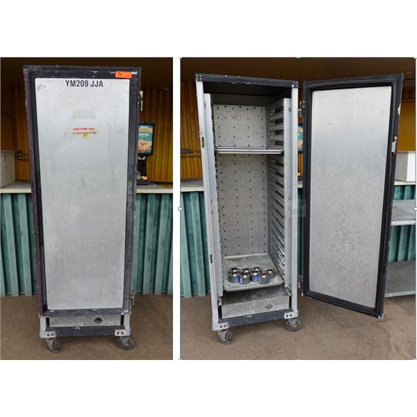 Metro C75-H8N Warming Cabinet 26" x 18" & Contents:  Sternos, Pans, etc