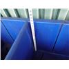 Image 10 : Large Blue Plastic 2-Section Beverage Cooler 50" x 24" x 31"H
