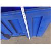 Image 11 : Large Blue Plastic 2-Section Beverage Cooler 50" x 24" x 31"H