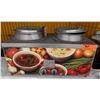 Image 1 : Double Well Soup Warmer w/ Tureens & Lids