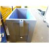Image 2 : Large Blue Plastic 2-Section Beverage Cooler 48" x 24" x 31"H