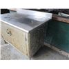 Image 10 : Eagle T3048BA-BS-HGD Work Table w/ Backsplash & 2-Door Undercabinet 48" x 30" x 34"H