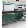 Image 1 : Metro Adjustable Green Metal Shelving Unit 72" x 18" x 74"H