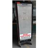Image 2 : HM1500 Holding Module Heating Cabinet on Wheels 25" x 20" x 72"H w/ Contents: Sternos, Trays, etc