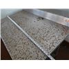 Image 8 : Metal Work Table w/ Backsplash & Undershelf 48" x 29" x 34"H