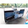 Image 2 : Concession Kiosk Cart on Wheels w/ Beverage Tub 90" x 25" x 44"H