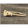 Image 2 : 14K LADIES ENGAGEMENT RING SET WITH DIAMONDS (1.14CT CENTER, 2.6G)