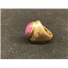 Image 2 : 14K MENS RING SET WITH RUBY AND DIAMONDS (18.3G)