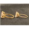 Image 2 : TWO 10K LADIES RINGS SET WITH CUBIC ZIRCONIA (5.4G)
