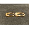 Image 2 : TWO 10K LADIES RINGS SET WITH CUBIC ZIRCONIA (5.4G)