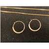 Image 2 : 10K CHAIN (16") & PAIR 10K HOOP EARRINGS (2.4G)