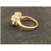 Image 2 : 14K+ LADIES RING SET WITH DIAMONDS (0.17CT CENTER, 3.2G)