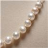 Image 2 : Cultured Pearl Necklace with 18K Gold-Plated Clasp