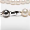 Image 4 : Cultured Pearl Necklace with 18K Gold-Plated Clasp