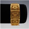 Image 1 : Intricate Filigree Bracelet in 14K-16K Gold