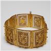 Image 2 : Intricate Filigree Bracelet in 14K-16K Gold