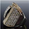 Image 3 : 14K Gold and Diamond Ring