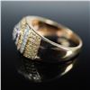 Image 6 : 10kt Gold and Diamond Ring with Heart Motif