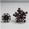 Image 5 : 6pc Vintage Statement Rings with Geometric and Cluster Designs