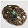 Image 1 : Art Nouveau Style Beetle Brooch with Glass Inlay, Circa 1900