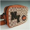 Image 8 : Coach Signature Flight Bag with NY Patch Design