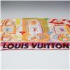 Image 2 : Louis Vuitton Silk Square Scarf, Multicolor Monogram and Bag Motif