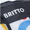 Image 2 : Britto Silk Scarf with Colorful Abstract Print