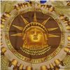 Image 3 : Scarf with Statue of Liberty and US-French Alliance Design